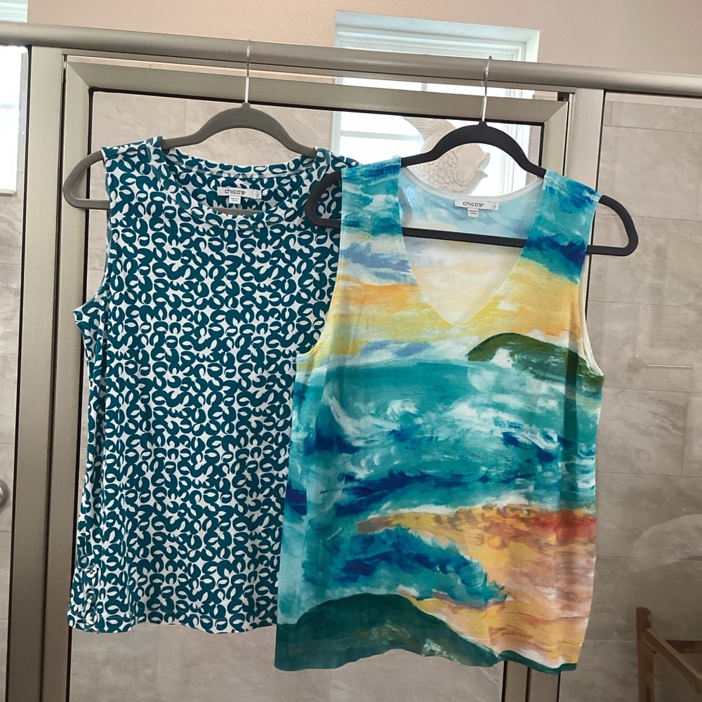 Chico's Bundle of 2 Tank Tops, size 1